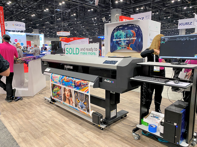 2025 Printing United Expo Fujifilm Acuity TR