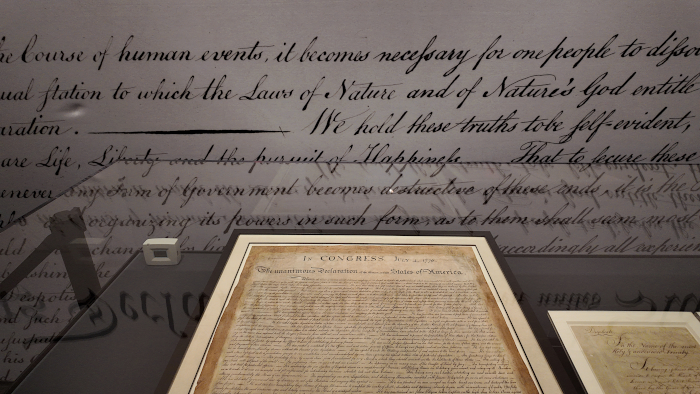 Declaration of Independence Stone Engraving Freedom Plane Tour Miami