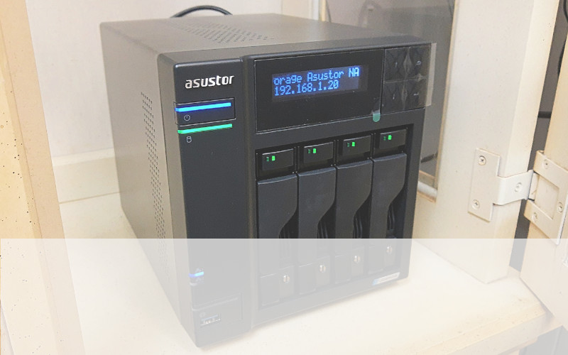 NavFile Storage Onsite First Install ASUSTOR AS6704T NAS