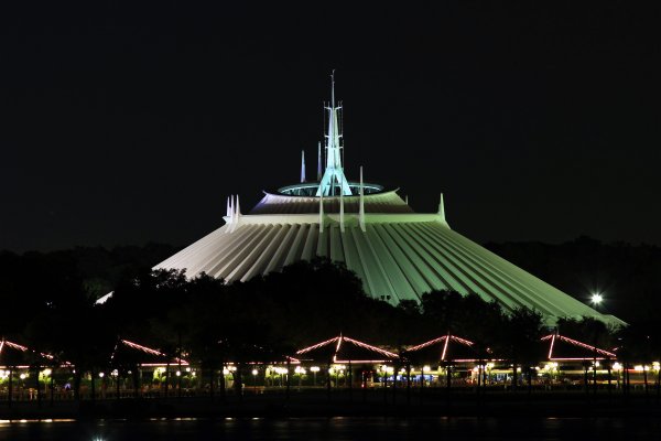 Space Mountain Drop Height