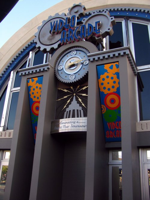 Tomorrowland Arcade Magic Kingdom Exterior