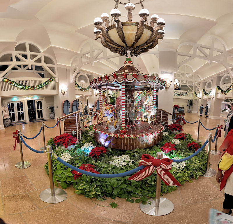 2025 Walt Disney World Resort Beach Club Gingerbread House Side View