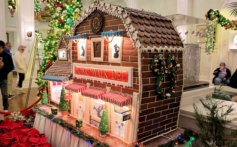 2025 Walt Disney World Resort Boardwalk Deli Inn Gingerbread House Sideview Main