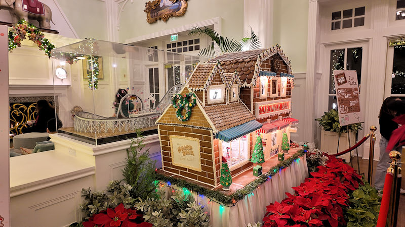 2025 Walt Disney World Resort Boardwalk Deli Gingerbread House Sideview Left
