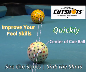 CutShots Pool Cue Ball Training See the Spots