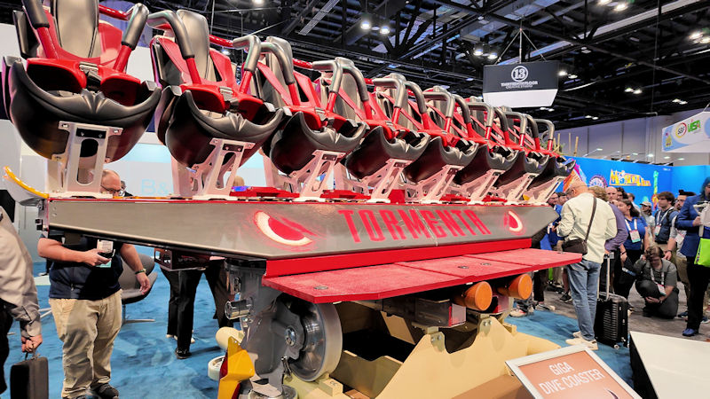 2025 IAAPA Expo Six Flags Over Texas Tormenta Rampaging Run