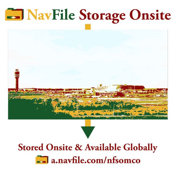 NavFile Storage Onsite Shirt Desing Orlando International Airport MCO