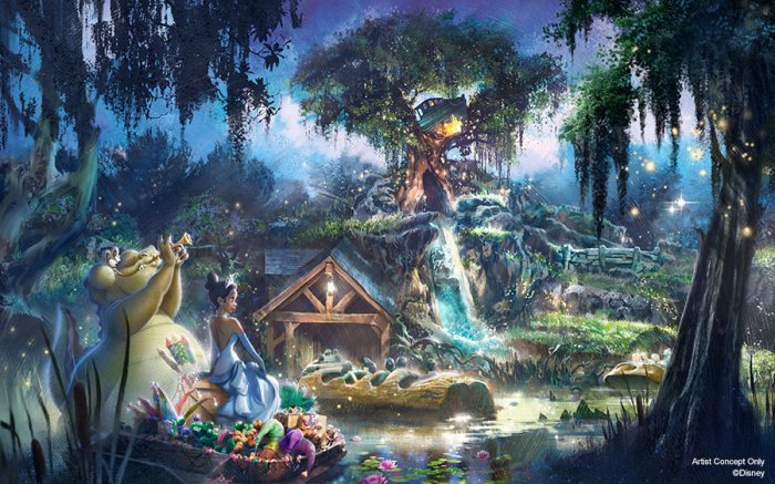 Splash Mountain The Princess and the Frog Image