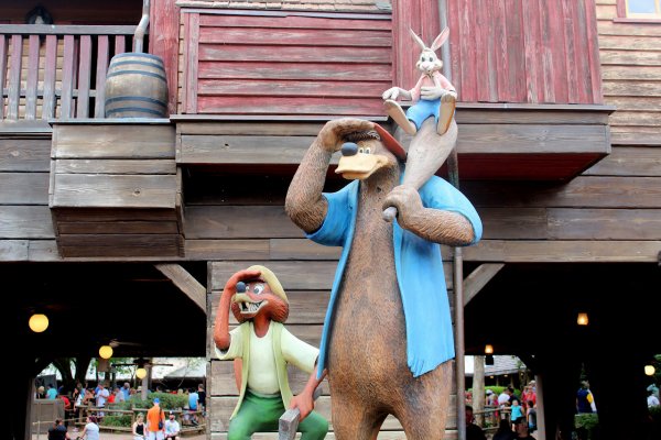 The Splash Mountain Characters Brer Bear Brer Fox and Brer Rabbit