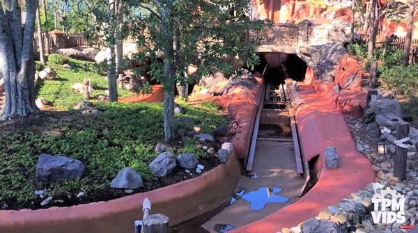 Splash Mountain with No Water at Walt Disney World