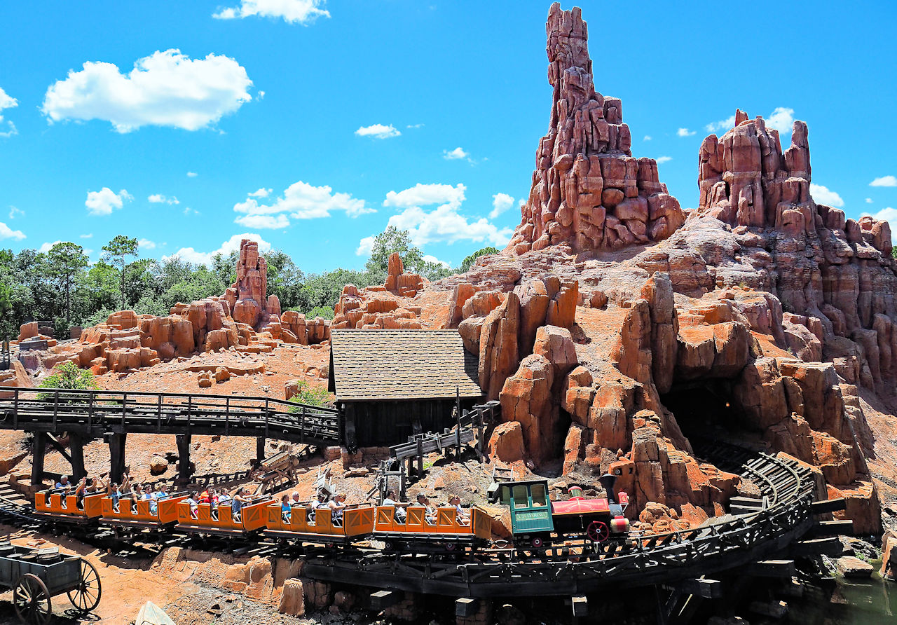 Big Thunder Mountain Railroad Backwards Walt Disney World NavFile