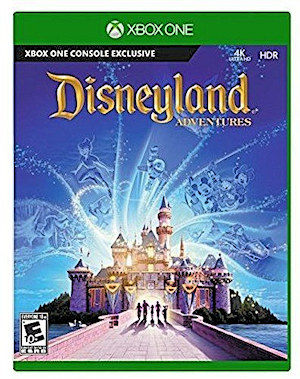 A photo of the Disneyland Adventures Xbox One Game Box Case Cover